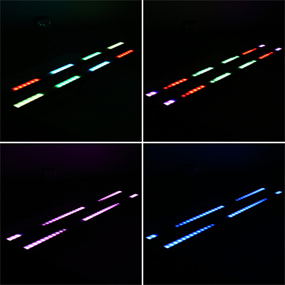 Lighting Effect For 40x0.2W 5050 RGB Pixel LED Bar
