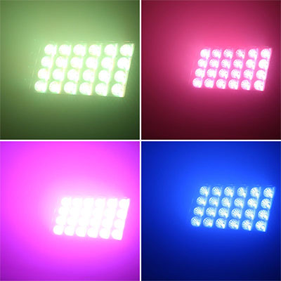 Lighting Effect For 24x10W LED RGBW Flood Light