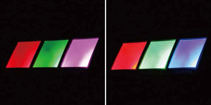 Lighting Effect For 3x60W COB LED RGBW Wash Light